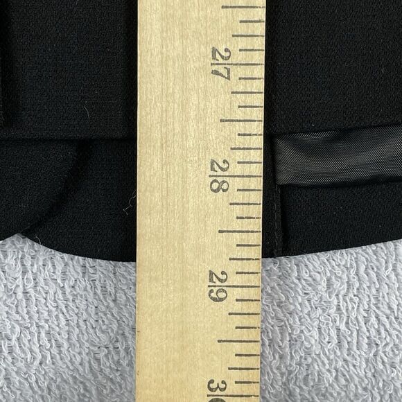 Caslon Career Blazer 3-Button Fully Lined Suit Jacket Sz 6 and Skirt Black Sz 10 - Picture 13 of 16